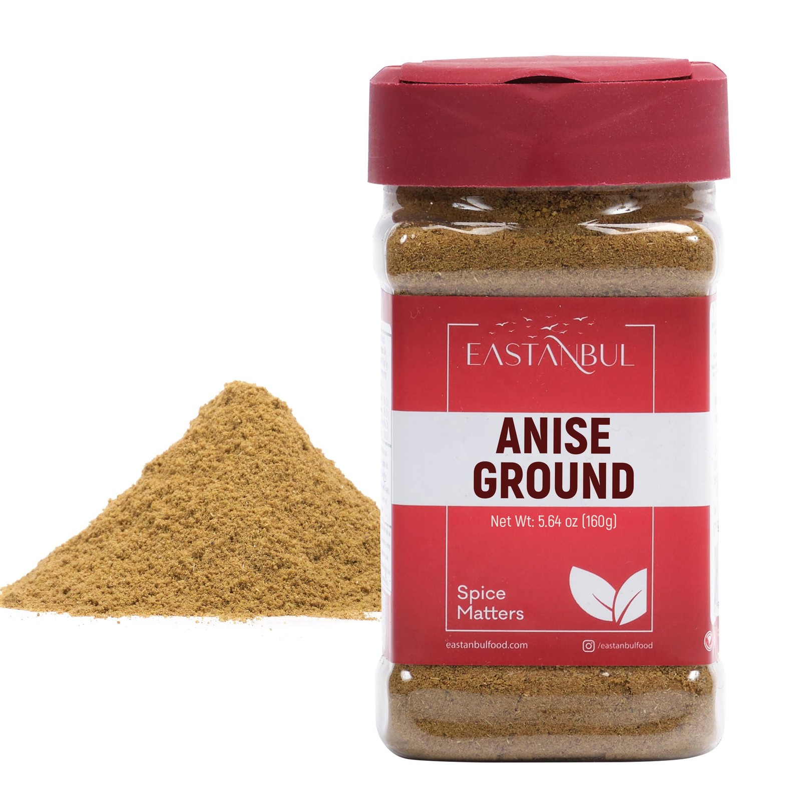 Ground Anise, 5.64oz, Anise Seeds Powder, from Best 160g