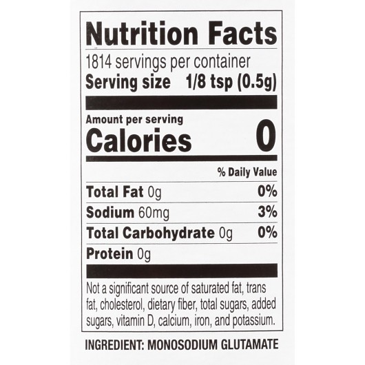 Accent Flavor Enhancer, 32 Ounce, 6 Per Case