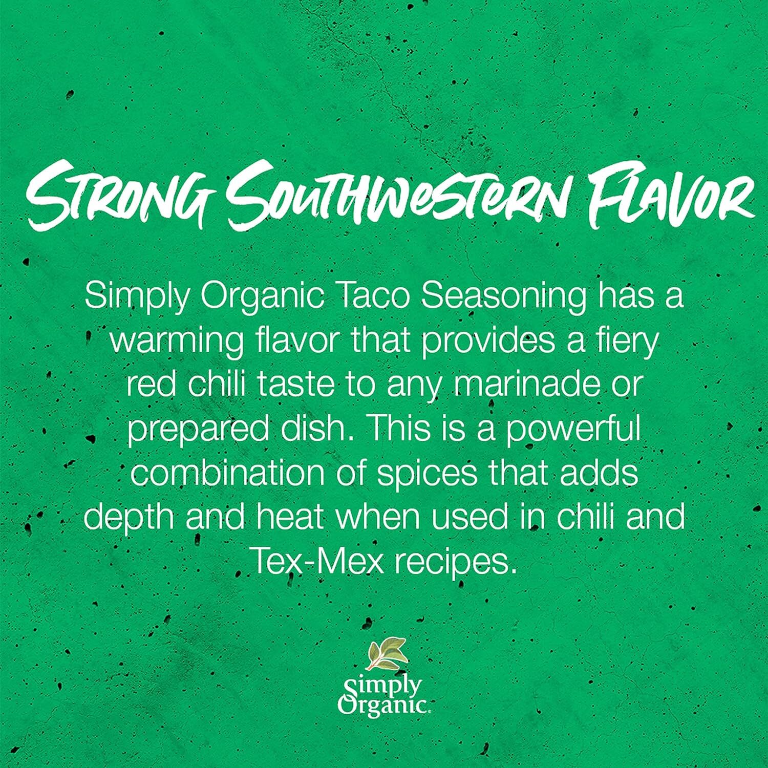 Simply Organic Spicy Taco Seasoning Mix 1.13 Oz