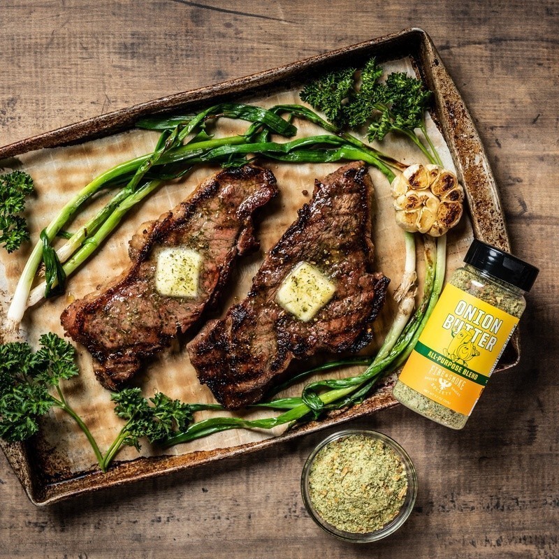 Onion Butter All Purpose Seasoning Blend BBQ Rub Granules Grill Marinade Spices