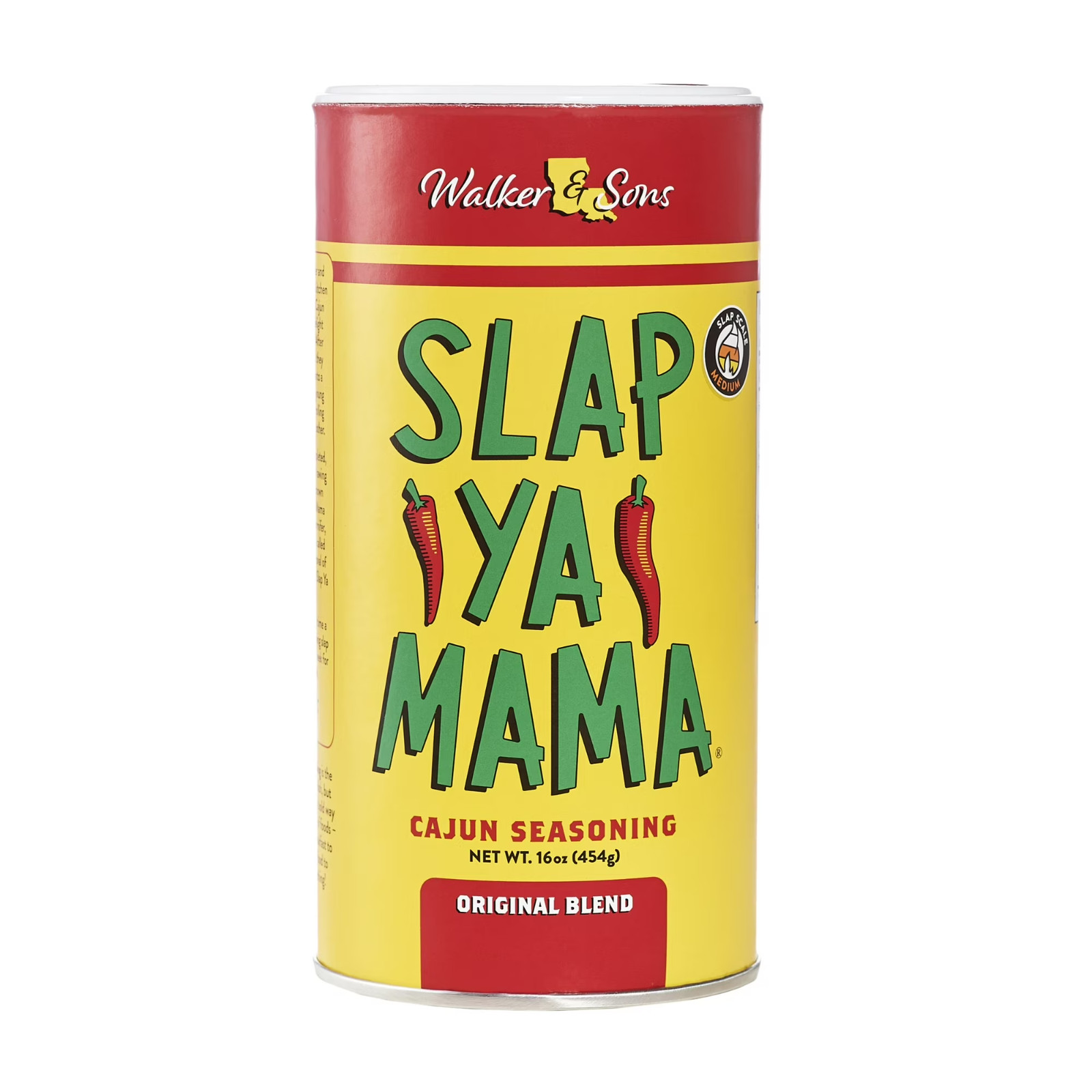 Slap Ya Mama Original Blend Cajun Seasoning, 16 oz Canister – Authentic Louisian
