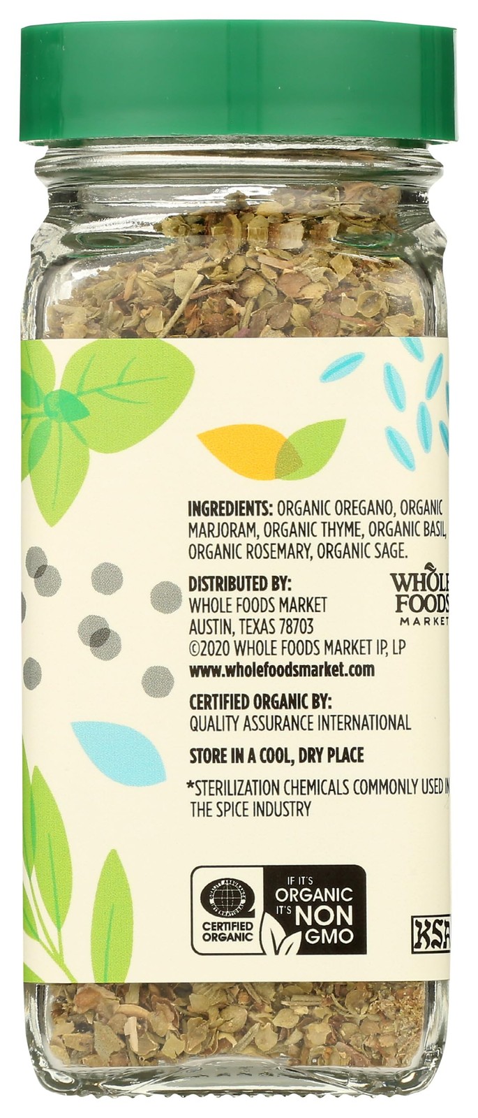 365 by Whole Foods Market, Organic Italian Seasoning, 0.46 Ounce (Pack of 1)