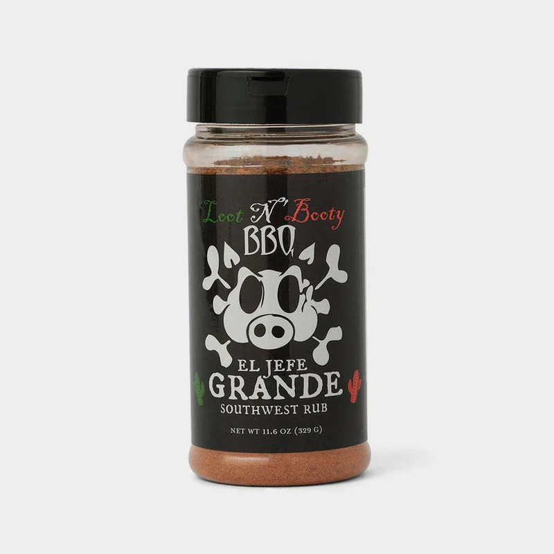 Loot N’ Booty El Jefe Grande BBQ Rub Seasoning 11.6oz