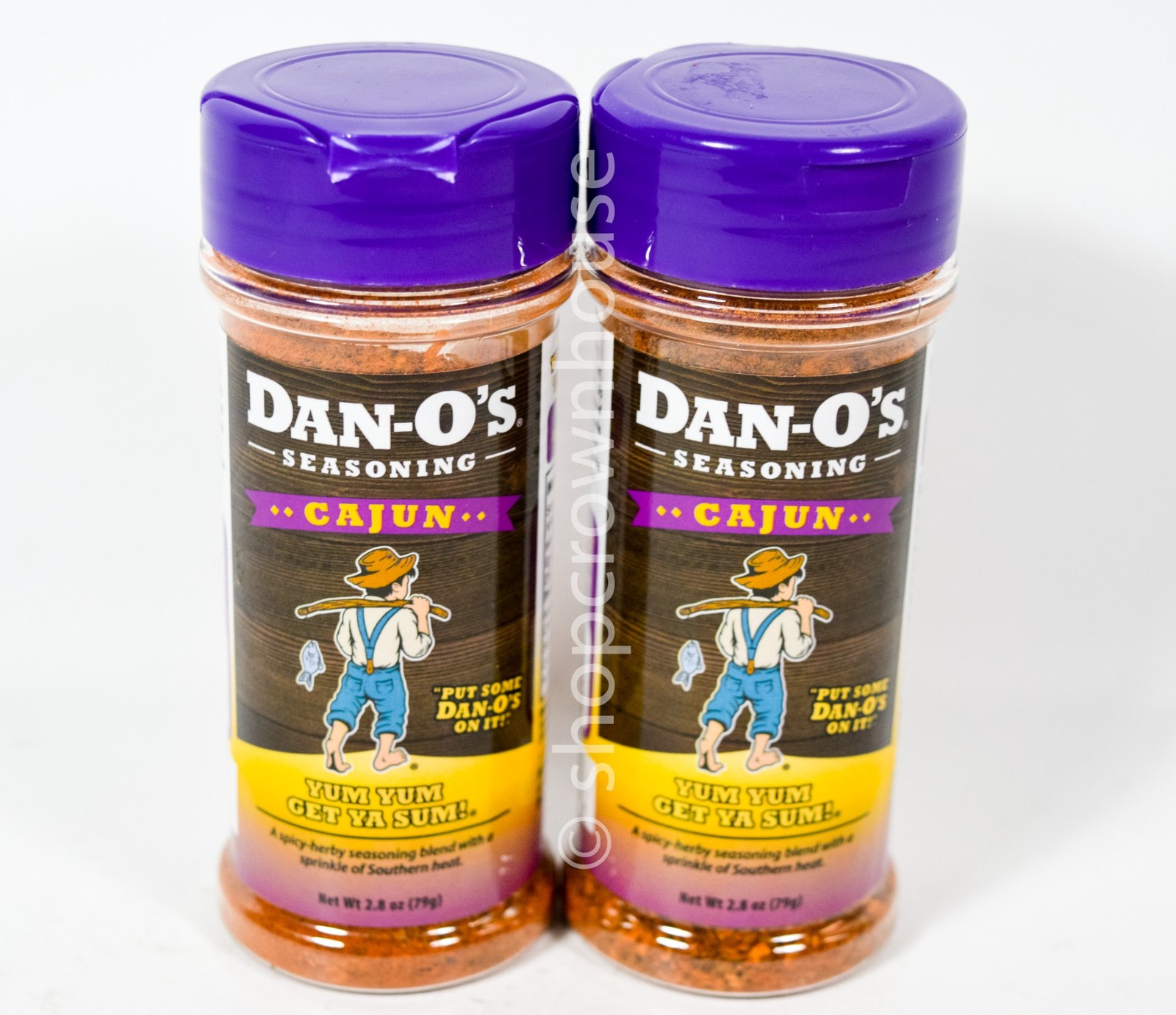 2 DAN-O’S CAJUN Seasoning Non GMO Gluten Free 2.8oz 06/13/2027