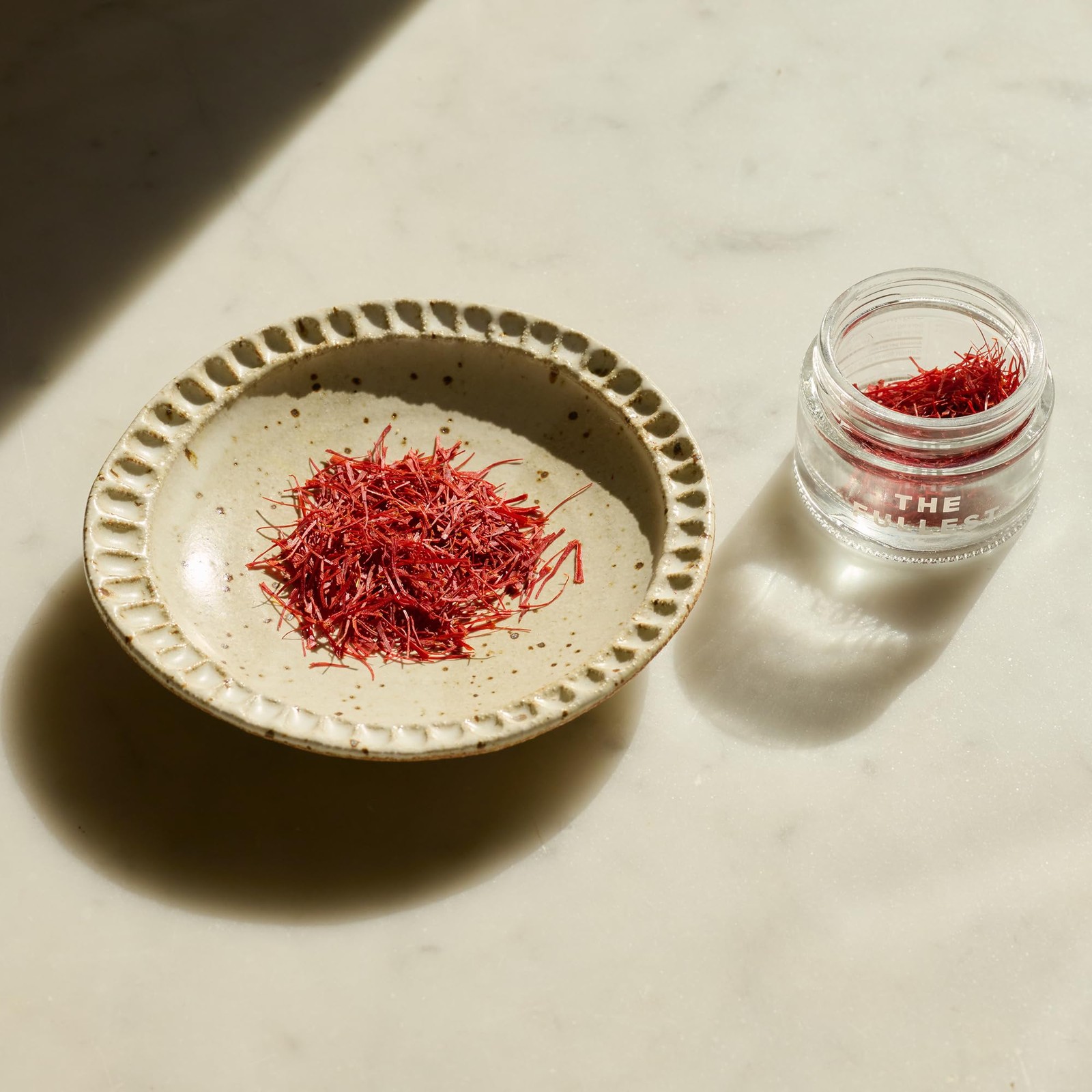 THE FULLEST Saffron Threads AllInOne Pure Saffron Threads for Tea, Infusion…