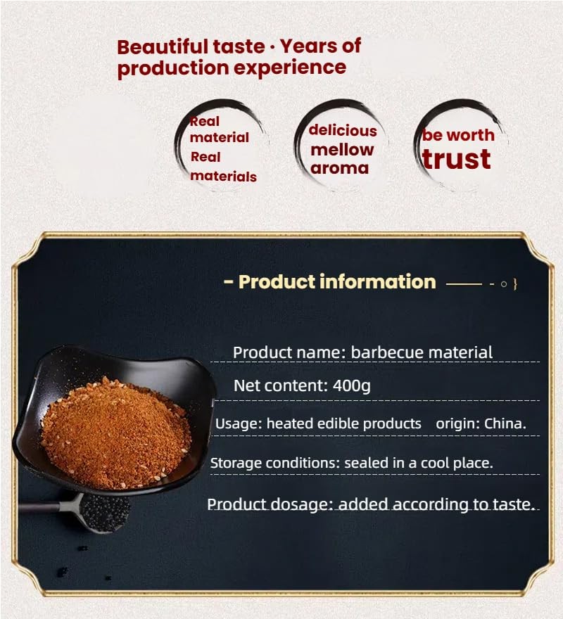 Zercumm Authentic Cumin Seasoning 14.1 Ounce BBQ Grill Spice for Meat Dips