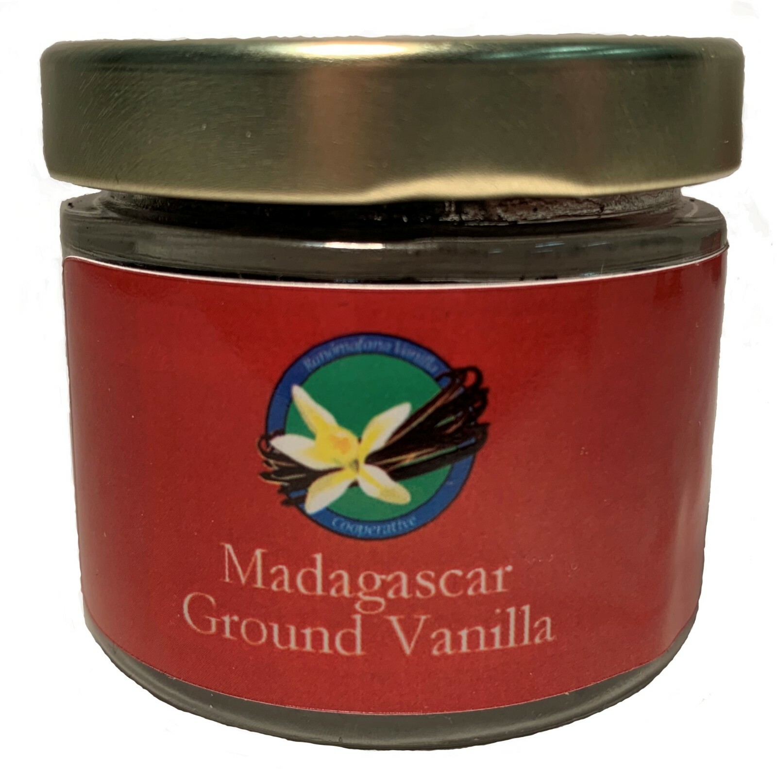 Madagascar Ground Vanilla bean powder 2 oz., Organic Real Bourbon & Free Trade