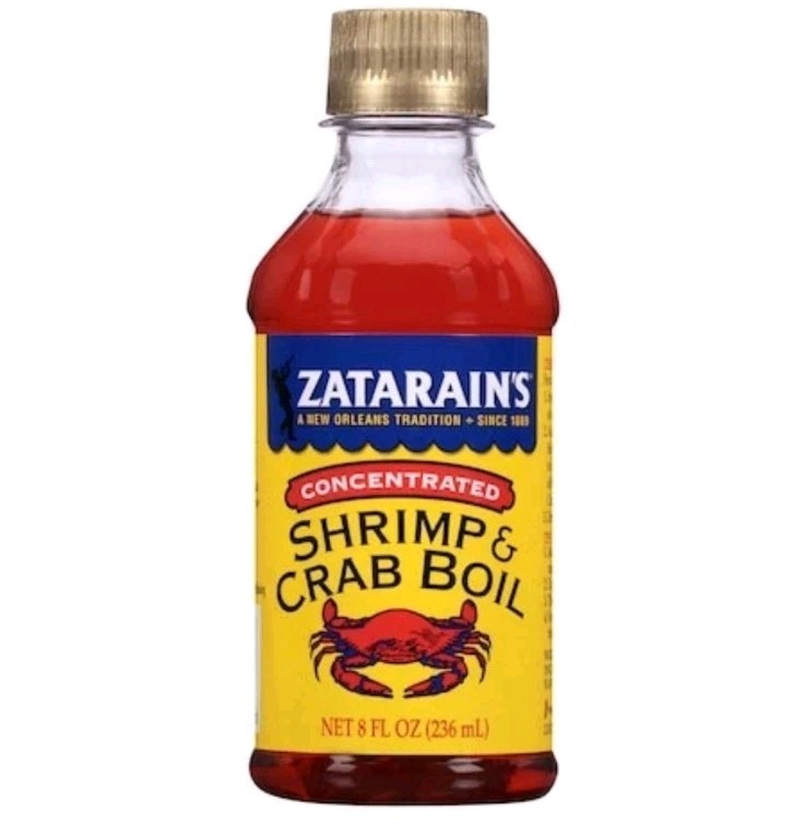 ZATARAINS Crab and Shrimp Boil Liquid, Concentrated, 8-Ounce (3 Pack (8 Oz))