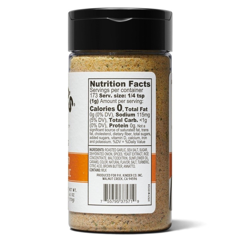 Roasted Garlic Brown Butter Seasoning Flavor Enhancer Meat Fish Cooking New