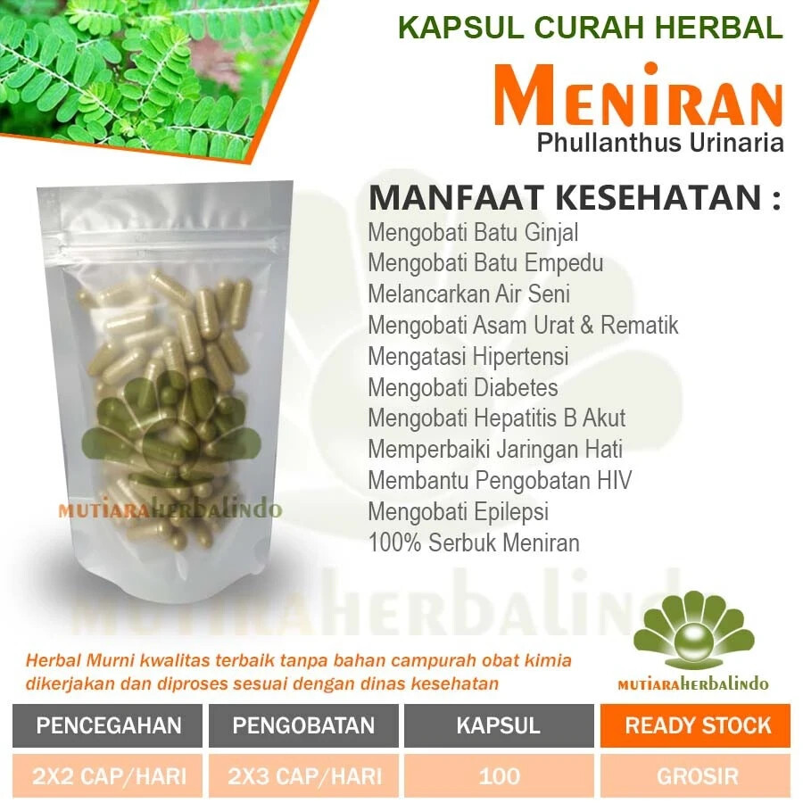 MENIRAN Powder Caps Natural Organic Herbs Spices Fresh Pure Hygienic Premium