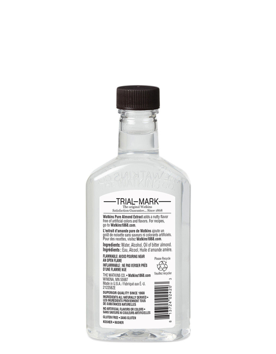 PURE ALMOND EXTRACT, 4 FL. OZ.
