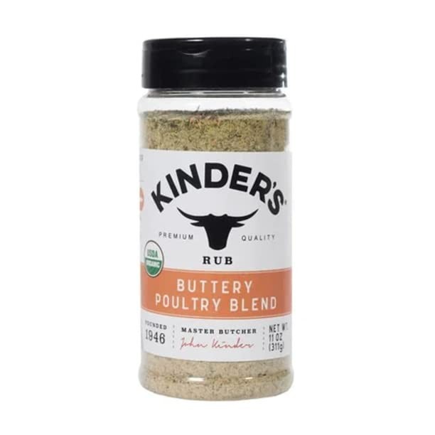 Kinder’s Rub – Buttery Poultry Blend – 11 ounce