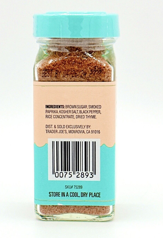 Trader Joe’s Salmon Rub Seasoning Blend 2.6 oz Spice Mix