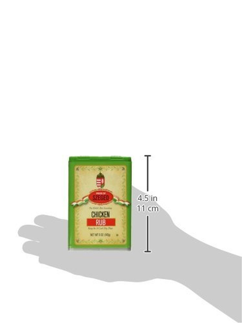 Szeged Chicken Rub Seasoning (Szeged) 5Oz – 2 Pack