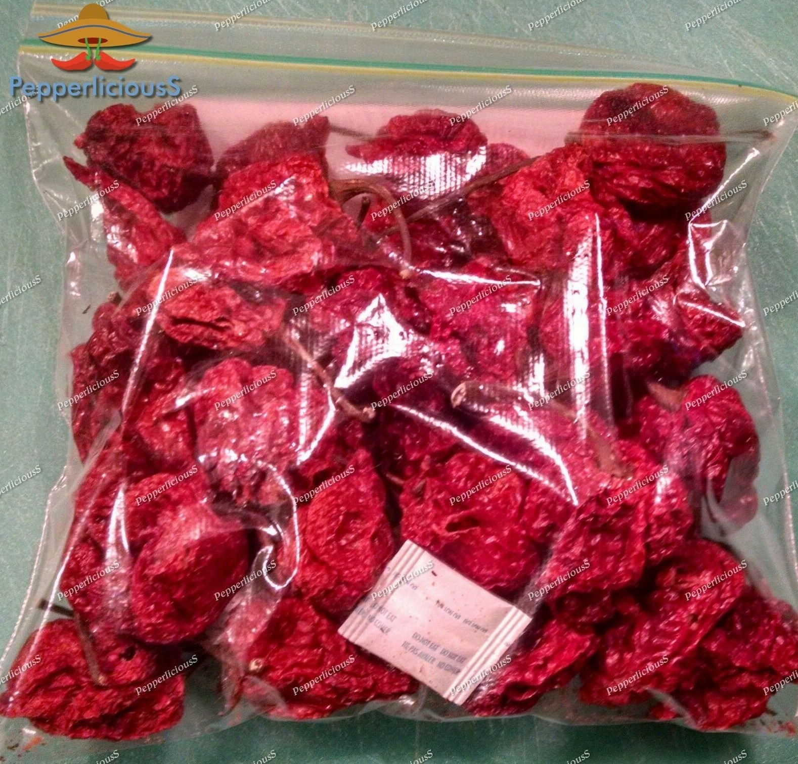 40 DRIED CAROLINA REAPER PEPPER Pods – WORLDS HOTTEST Pepper – Super Hot Quality