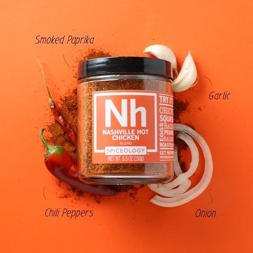 Bold Nashville Hot Chicken Seasoning Rub – Spicy Cayenne & Paprika Blend for BBQ