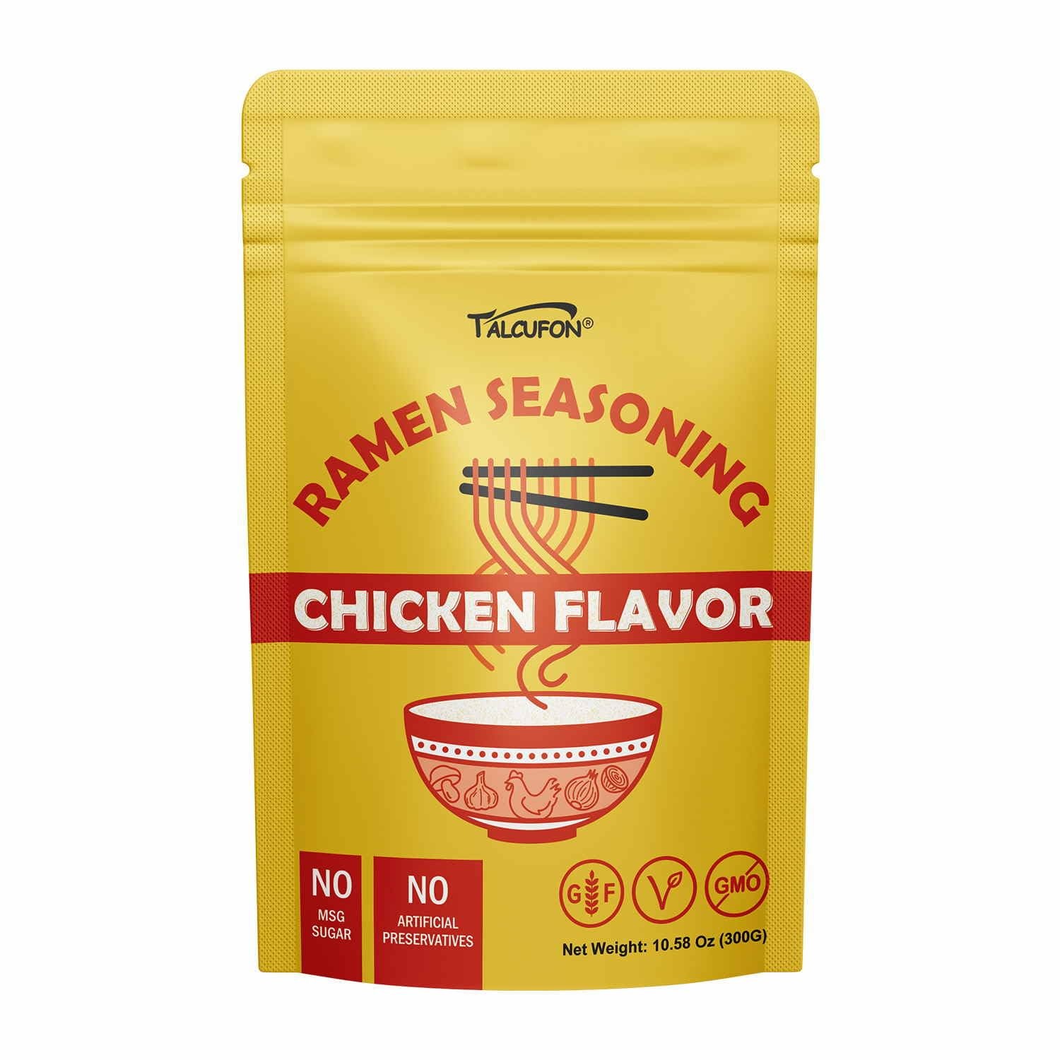 Ramen Seasoning 10.58 Oz Traditional Chicken Ramen Seasoning Reduced Salt Glu…