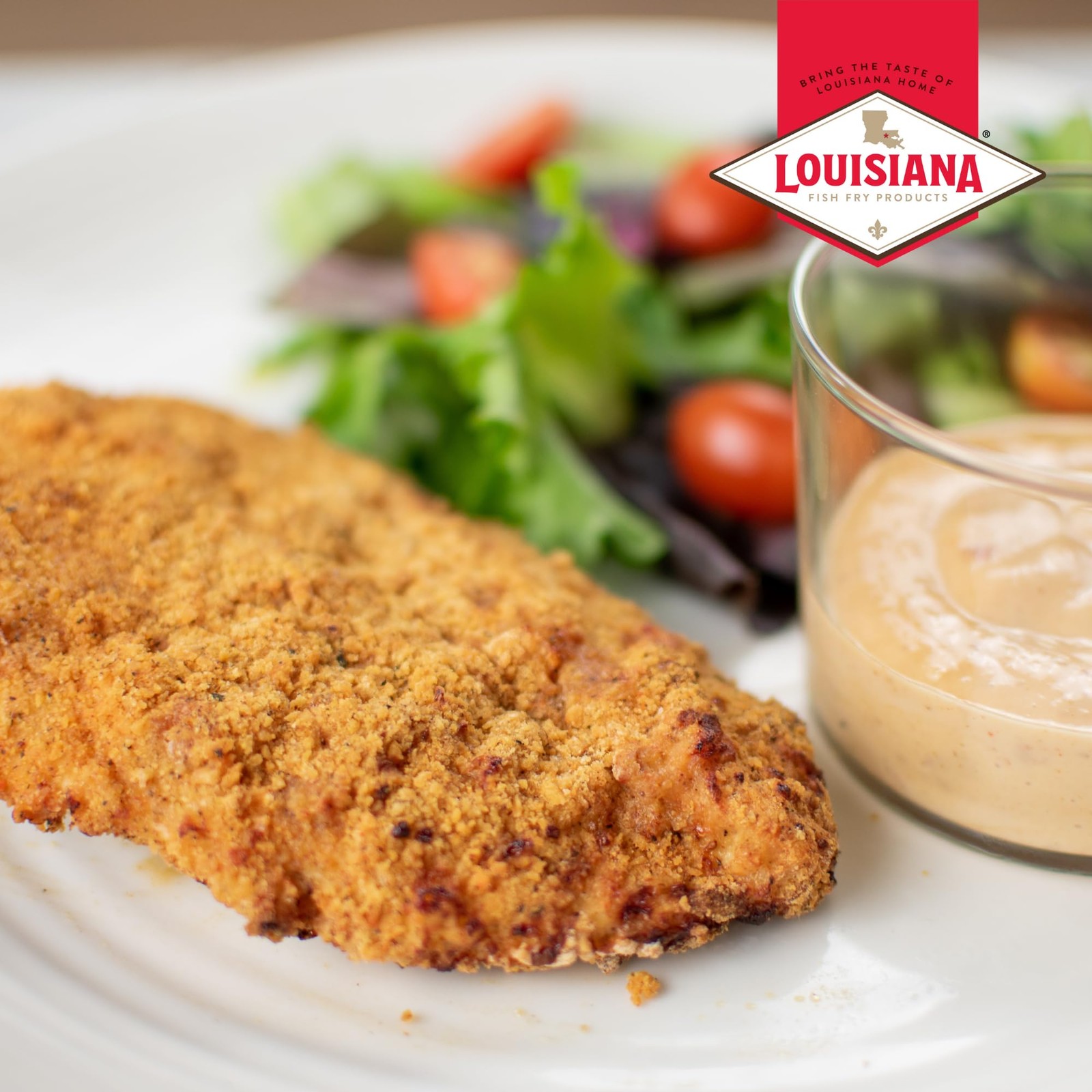 Louisiana Fish Fry, Air Fryer Chicken Coating Mix, 5 oz Pack of 6 Each Box Co…