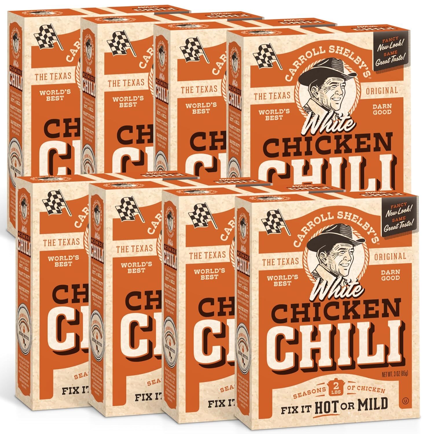 Carroll Shelby’s White Chicken Chili (Pack of 8)