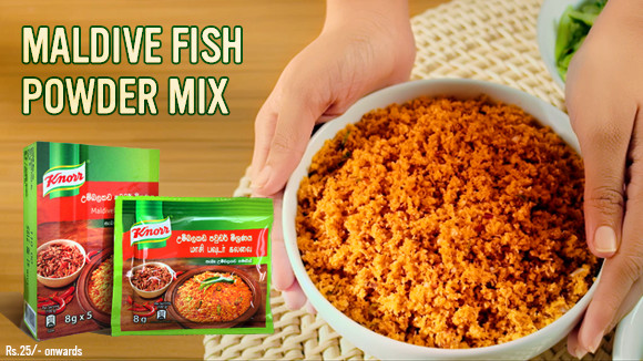 100% SRI LANKAN Real spices Taste Knorr Maldives Fish Powder ( Umbalakada) Mix