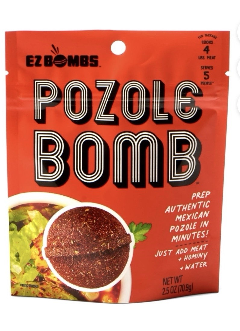 EZ Bombs Pozole Bomb Mexican Spice Mix Dried 2.5 oz Mexican Cuisine