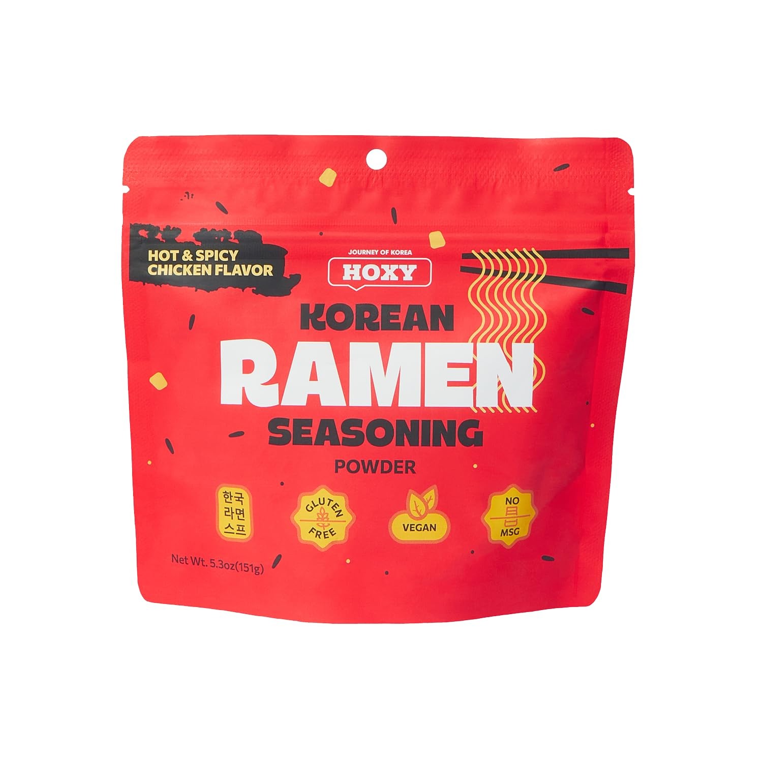 Journey of Korea “Korean Ramen Seasoning” | Gluten Free, Vegan, No-MSG | Prem…