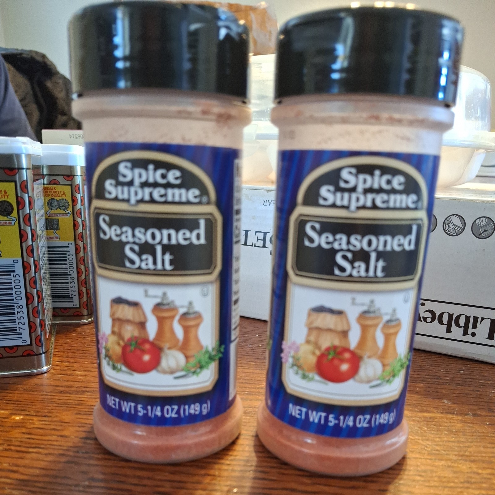 Seasoned Salt All Purpose Seasoning Flavor Food 5.25oz 2 bottles Spice Supreme
