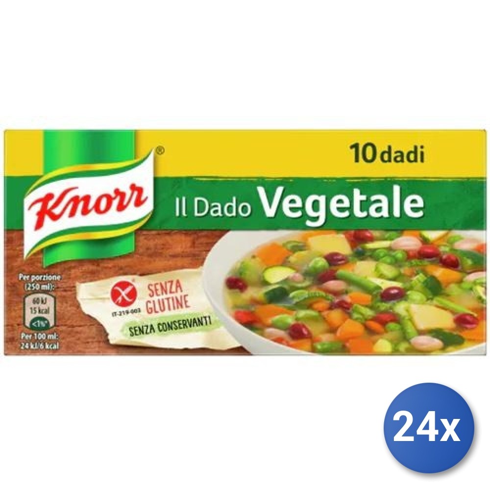 24X Multipack Knorr Vegetable Stock Cubes Gluten Free