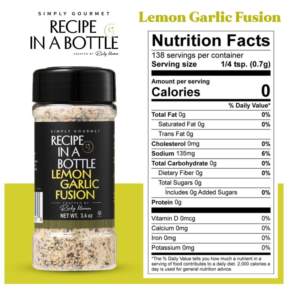 Simply Gourmet Chef-Crafted Premium Spice Blends & 3.4 Ounce (Pack of 1)