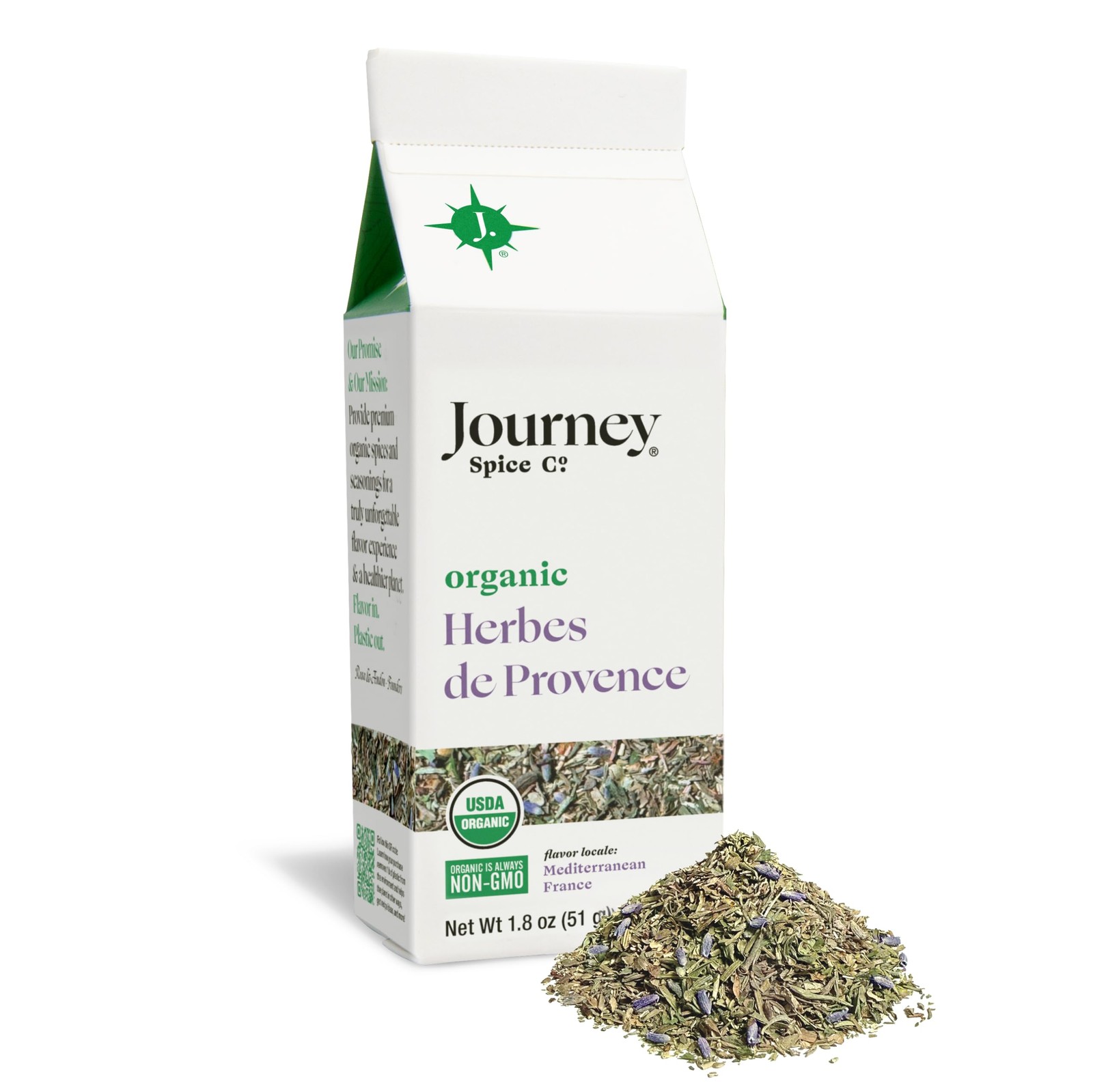 Organic Herbes de Provence by Journey Spice Co. | Gourmet French Herb Blend S…
