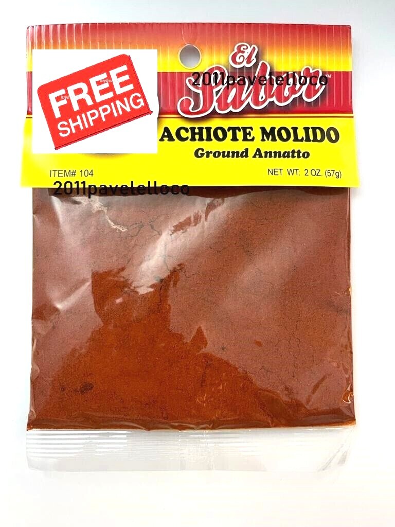 El sabor Ground Annatto (Achiote Molido) Exp 2025