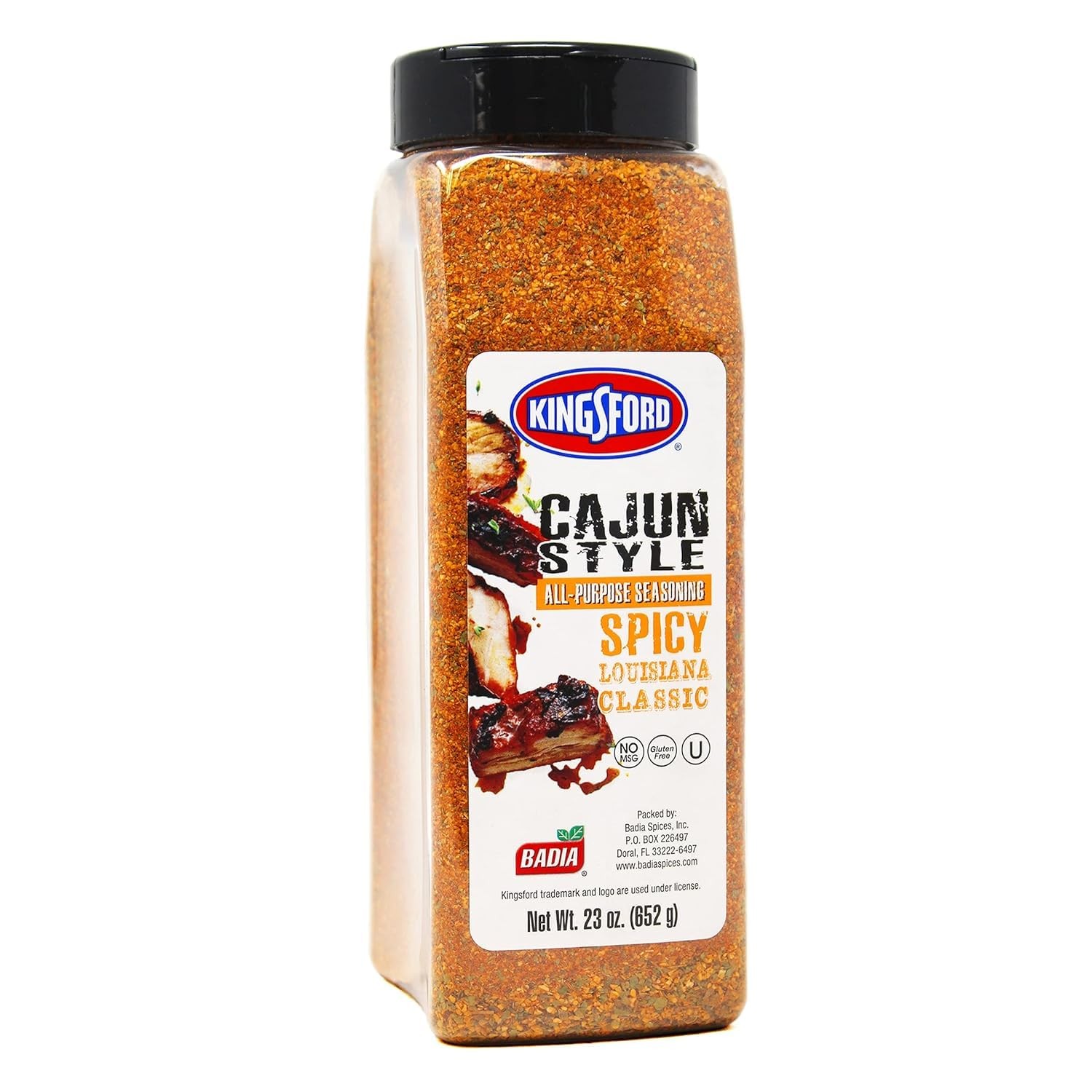 Kingsford Cajun Style All-Purpose Seasoning 23 Ounce (Pack of 1), Red-Orange