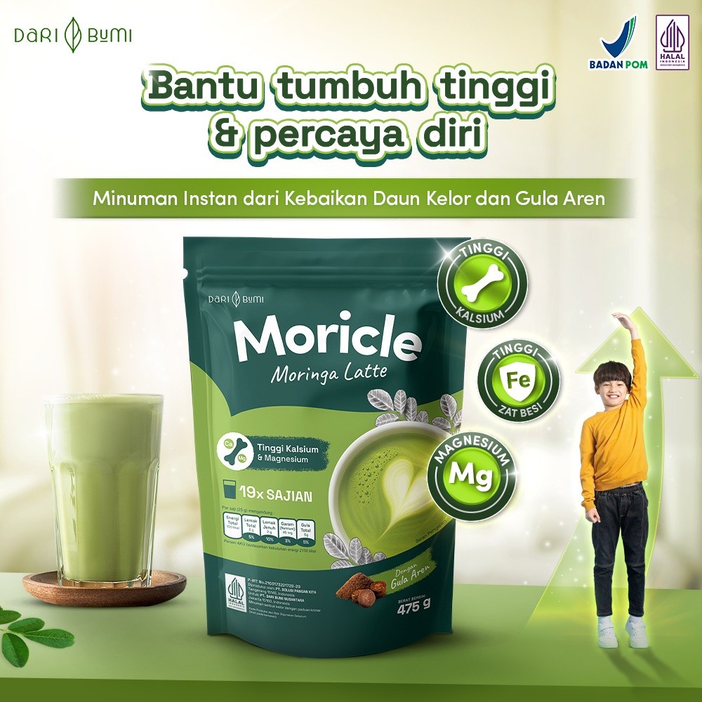 Moringa Latte Powder 475g | Instant Creamy Drink Mix