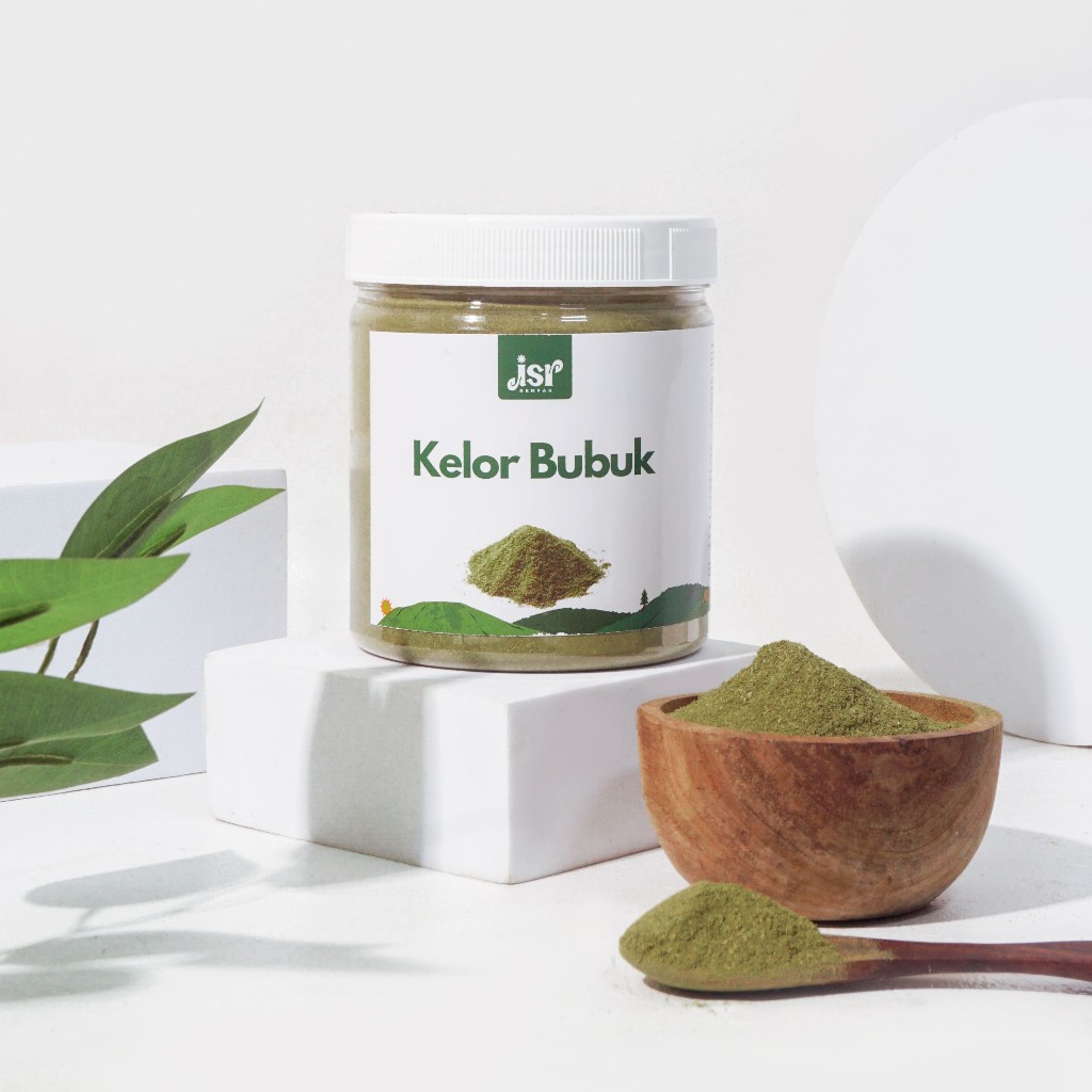 Moringa leaf powder 150g kelor herbal drink mix organic green aroma ritual