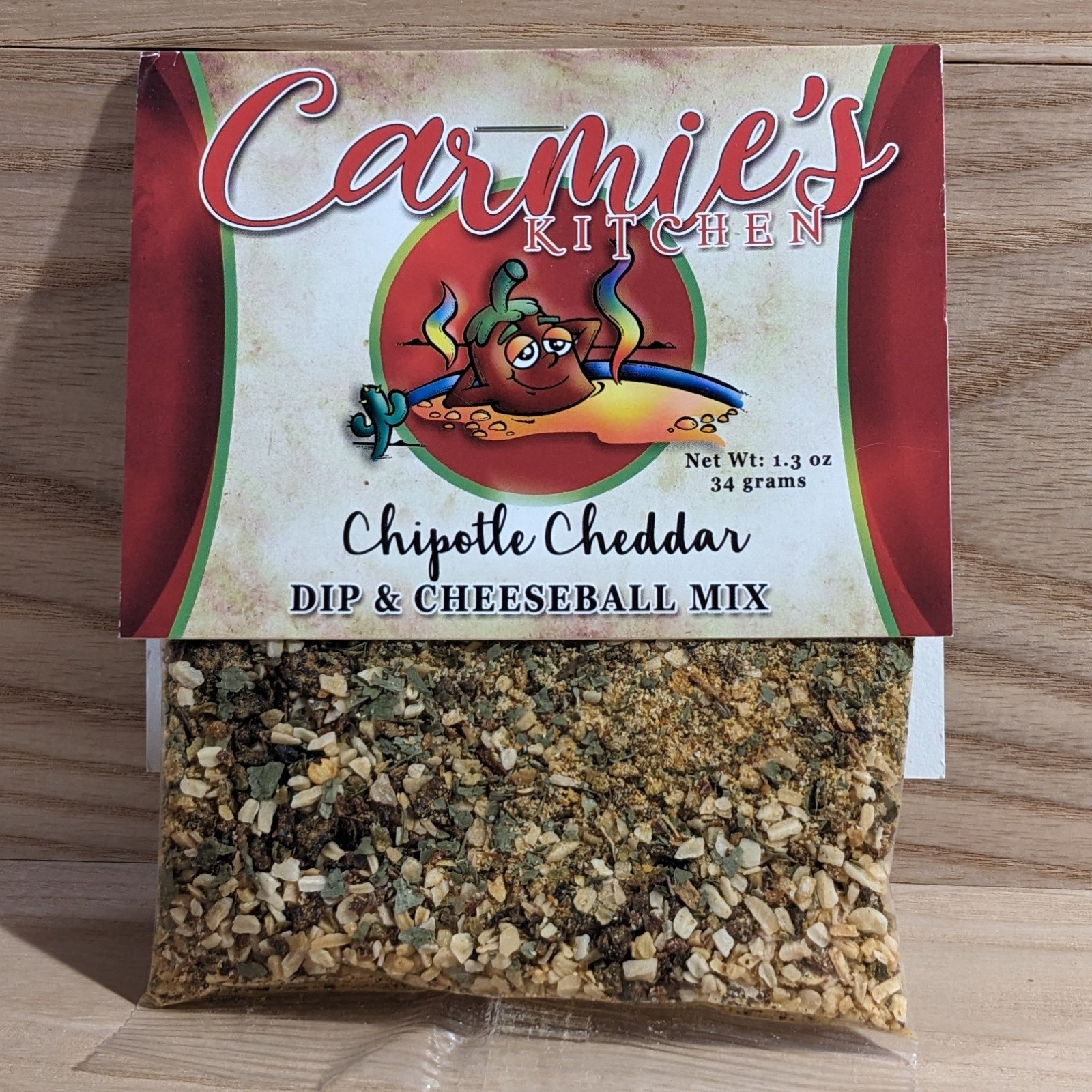 Carmie’s Kitchen Dip & Cheeseball Mix (Chipotle Cheddar)
