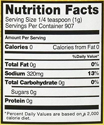 Johnny’s Seasoning Salt, 32 Oz (Pack of 2)