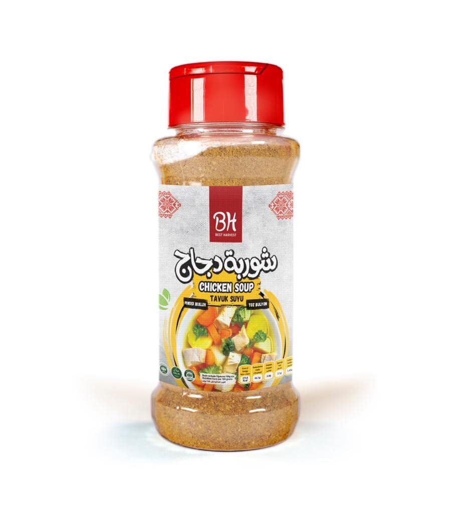 Chicken Soup Seasoning Powder Case (144 Bottle / 80g / 2.8oz each)