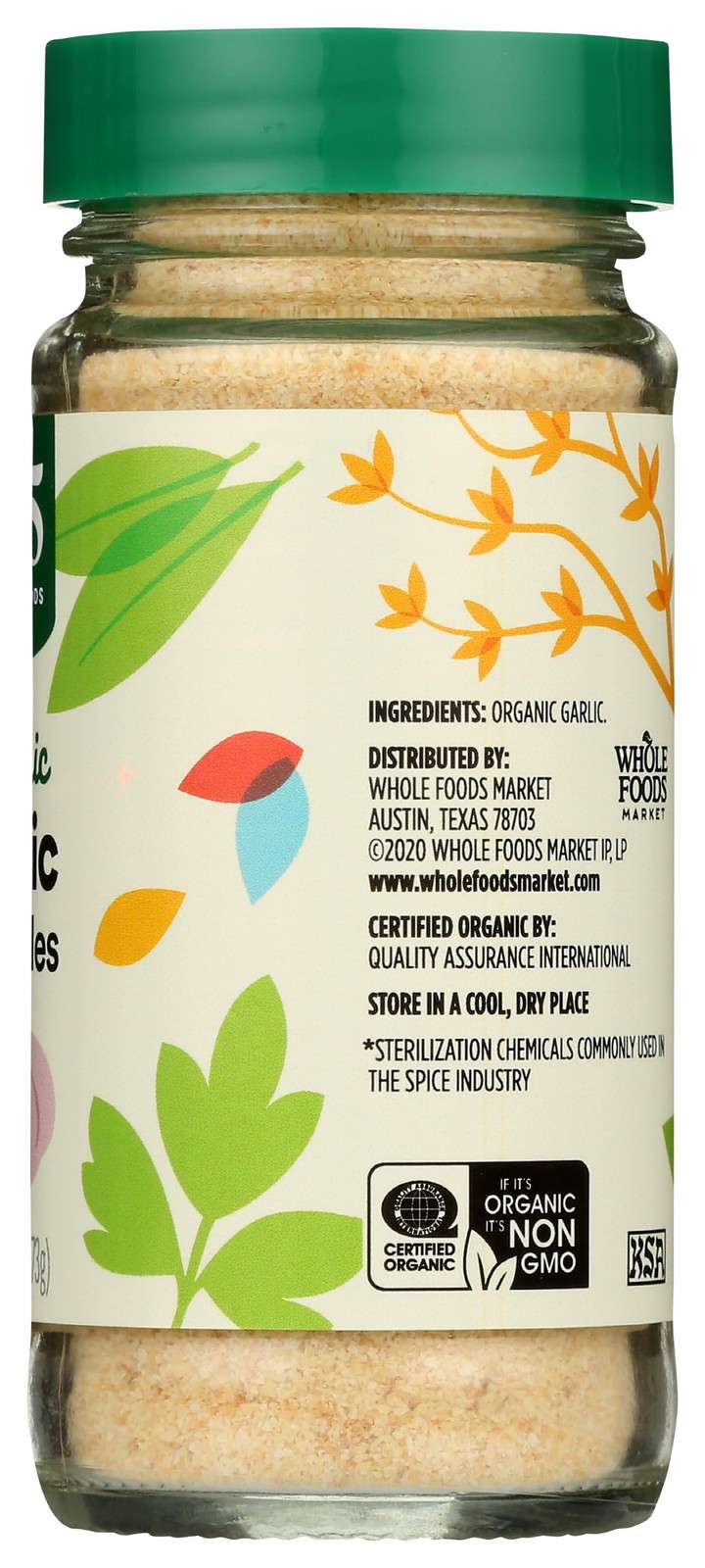 365 by Whole Foods Market, Organic Garlic Granules, 2.57 Ounce (Pack of 1)