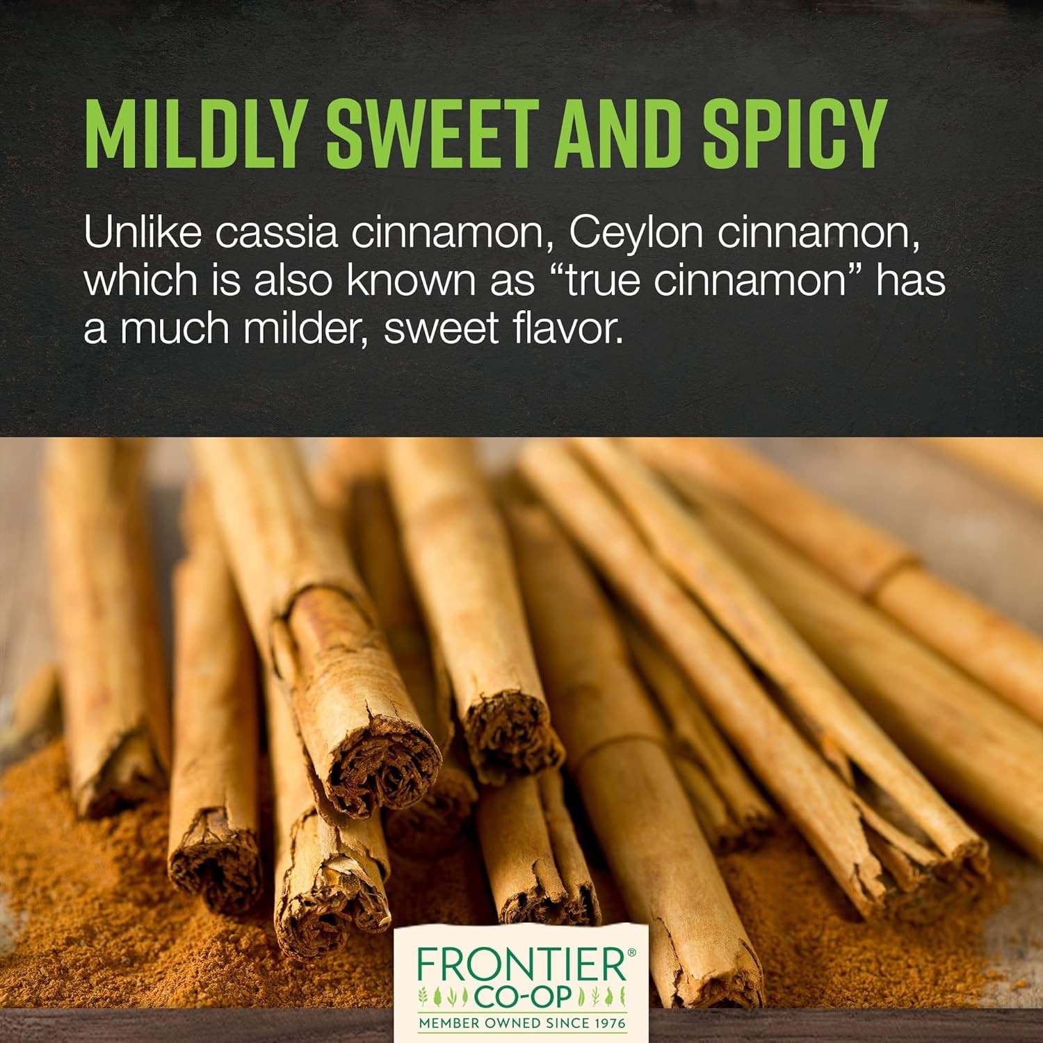 5.57 Ounce Organic Ground Ceylon Cinnamon – Sweet, Pure & Fairtrade Certified
