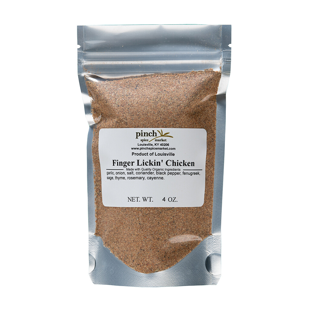 Organic Poultry Seasoning, Finger Lickin’ Chicken