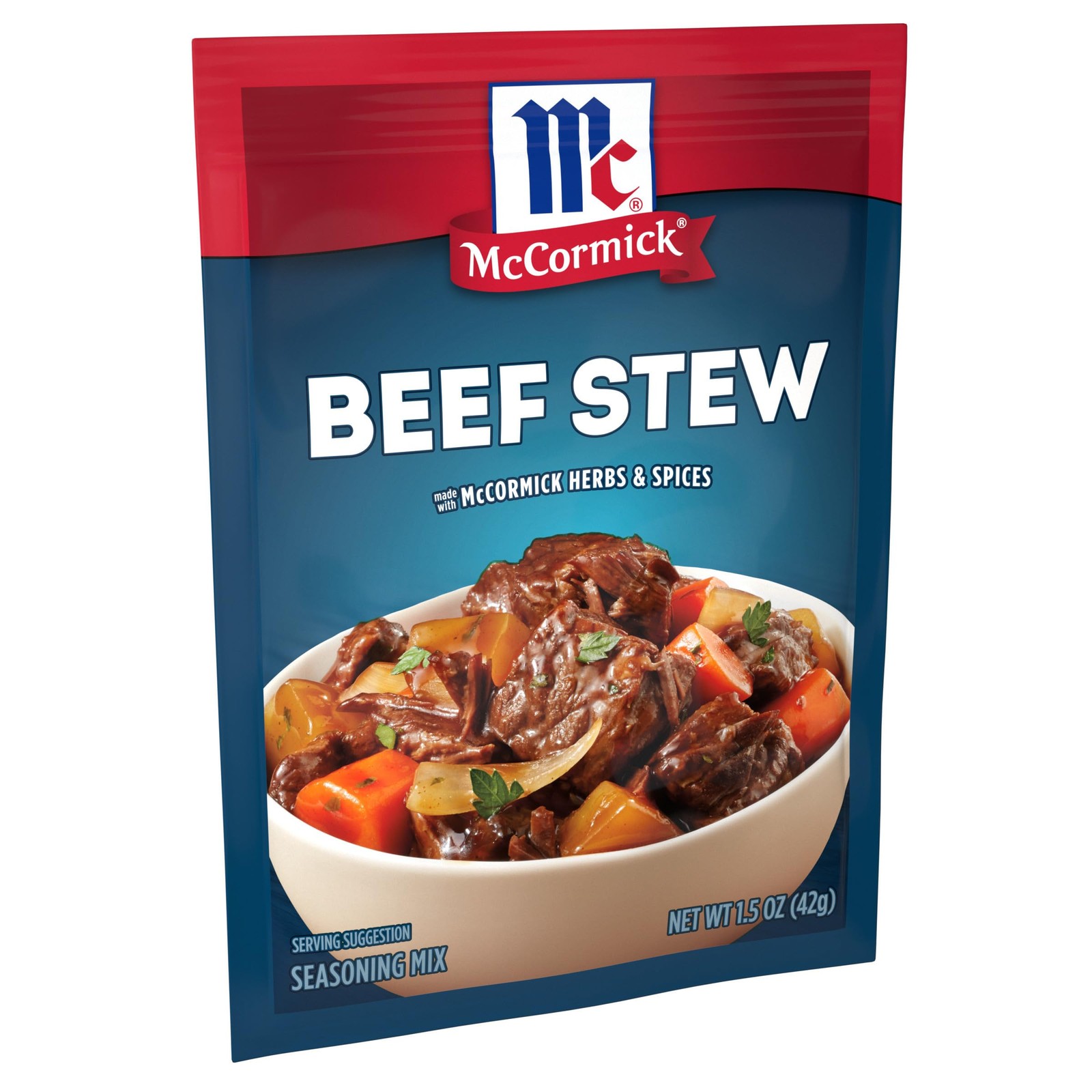 McCormick Beef Stew Seasoning Mix, 1.5 oz Ounce (Pack of 12), Multicolor