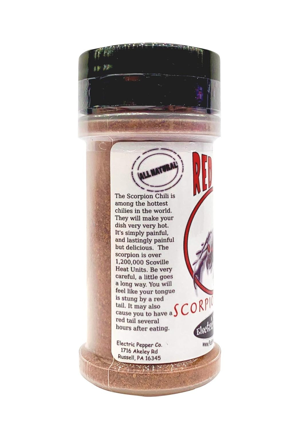 Scorpion Chili Powder Spice Seasoning Trinidad Moruga Red Tail