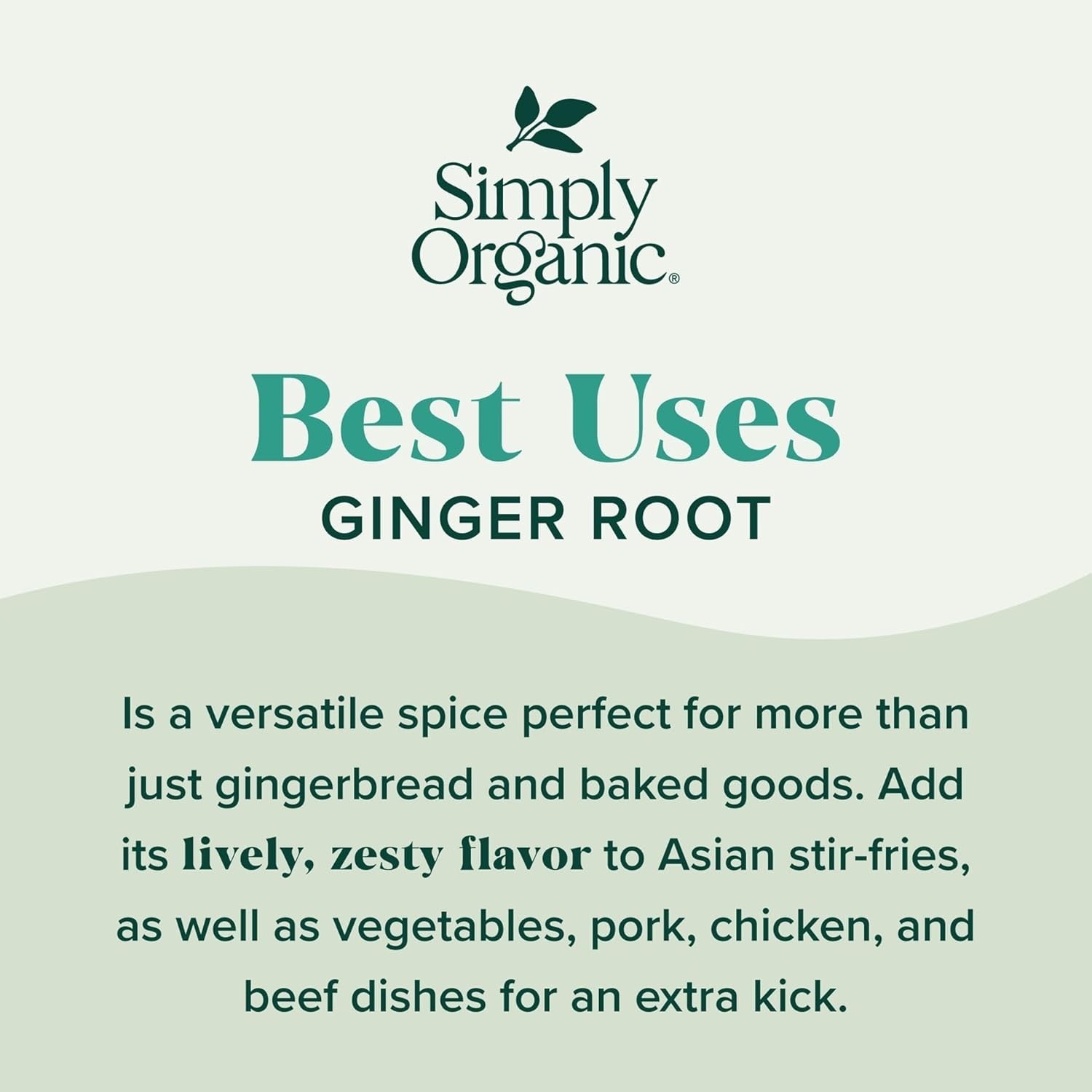 Versatile 1.64oz Organic Ground Ginger – Non GMO & Non Irradiated Flavor Booster