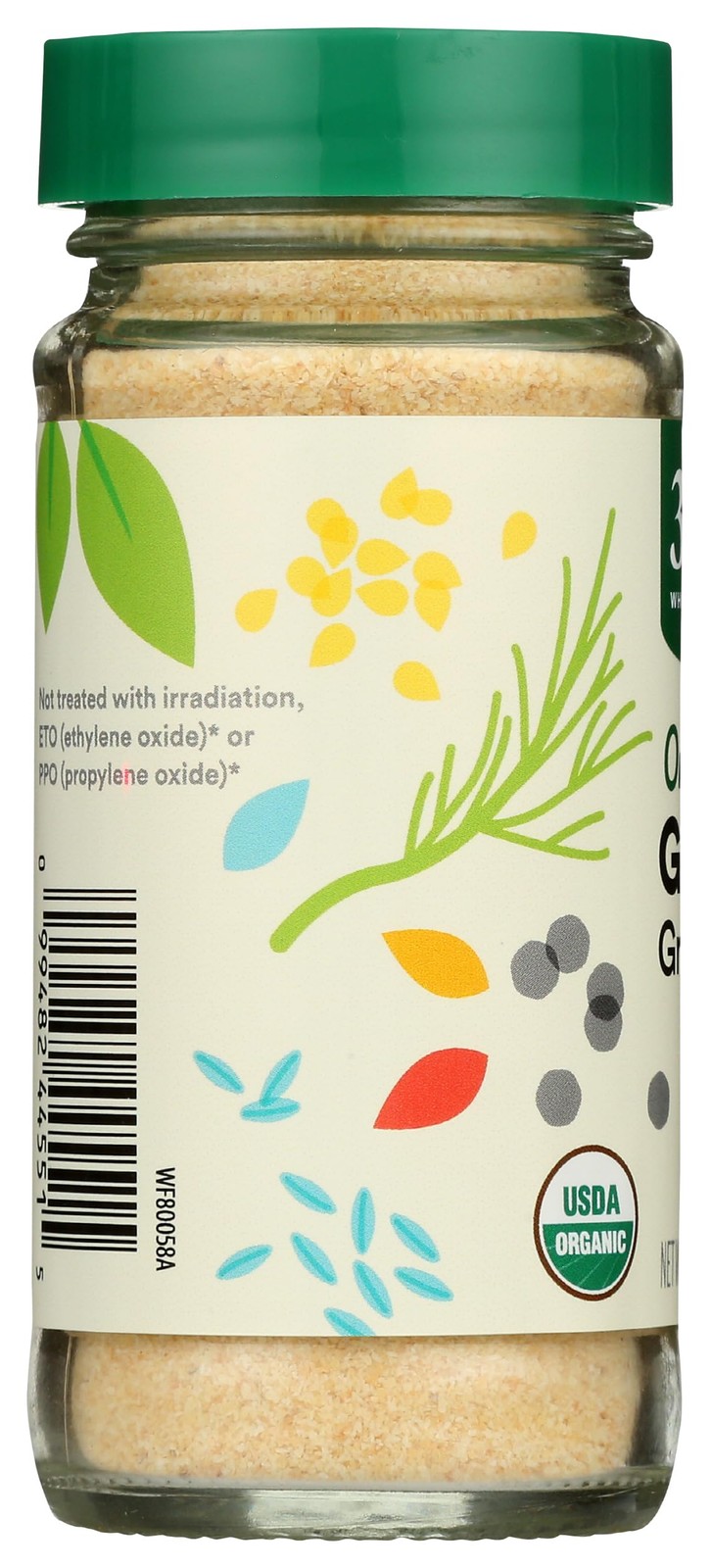 365 by Whole Foods Market, Organic Garlic Granules, 2.57 Ounce (Pack of 1)