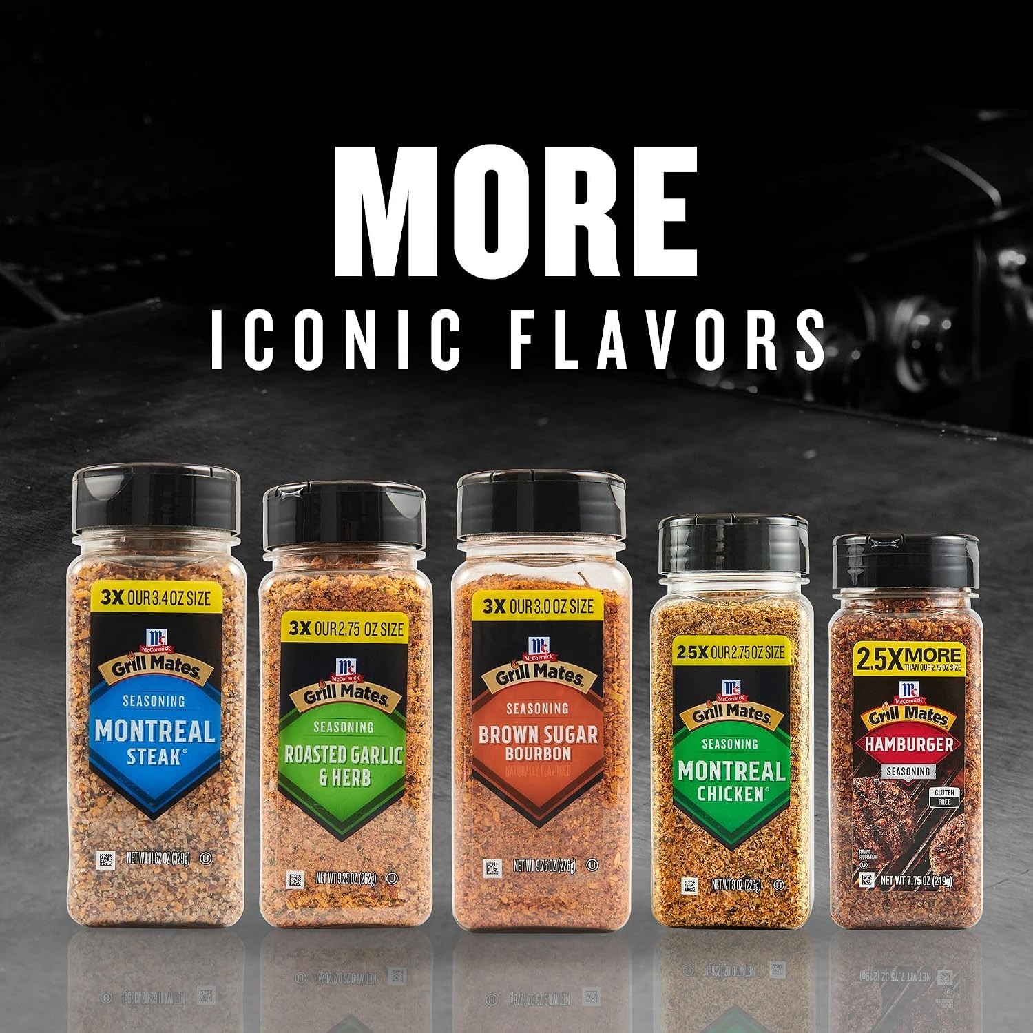 McCormick Brown Sugar Bourbon Seasoning, 9.75oz (Pack of 6)