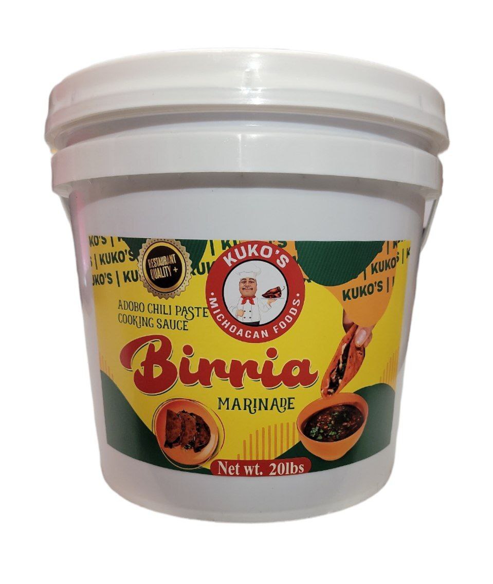 1 One adobo Al Pastor birria Barbacoa Chili paste 1 marinade cooking sauce 20lbs