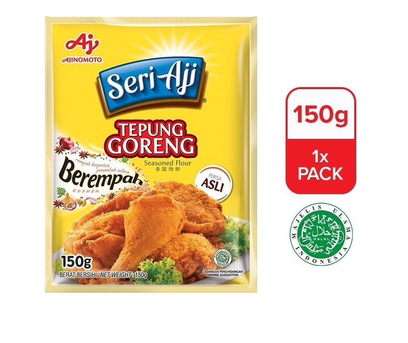 SEJI-AJI MALAY Fried Flour Spiced With Original Flavor 900g FREE 1 (150g)