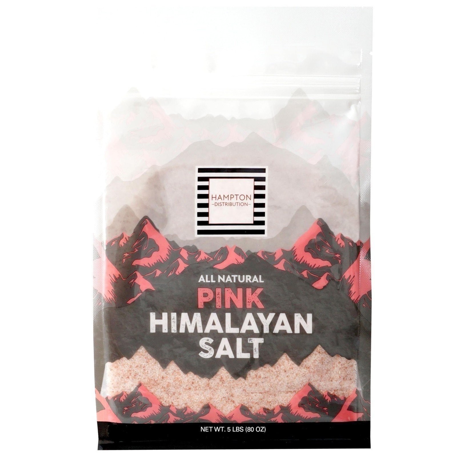 Himalayan Pink Salt, Fine Grain, All Natural, Kosher, Vegan, Gluten Free