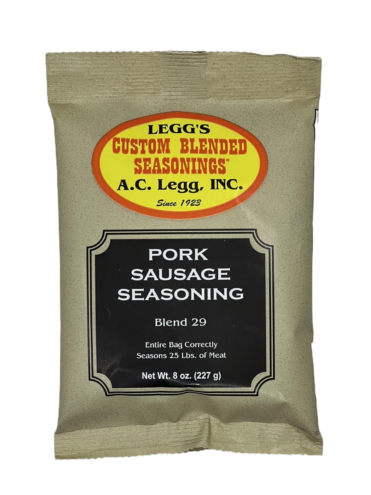 A.C. Legg Old Plantation Seasonings – Blend 29 – Pork 8 Ounce (Pack of 1)