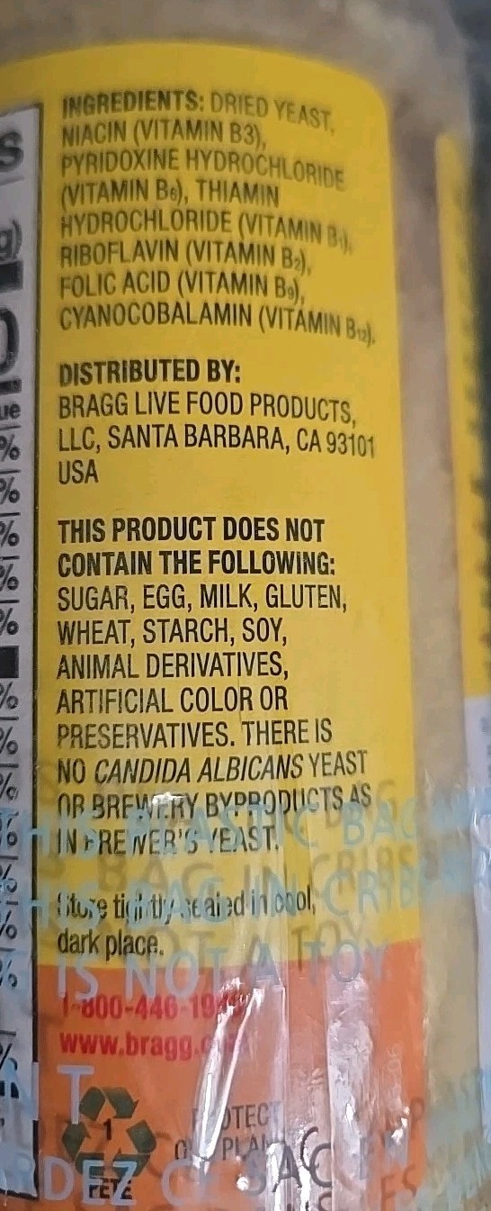 Bragg Premium Nutritional Yeast Seasoning -“Cheesy” 4.5 Ounce (Pack 2)